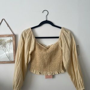 Spell & The Gypsy Cropped blouse